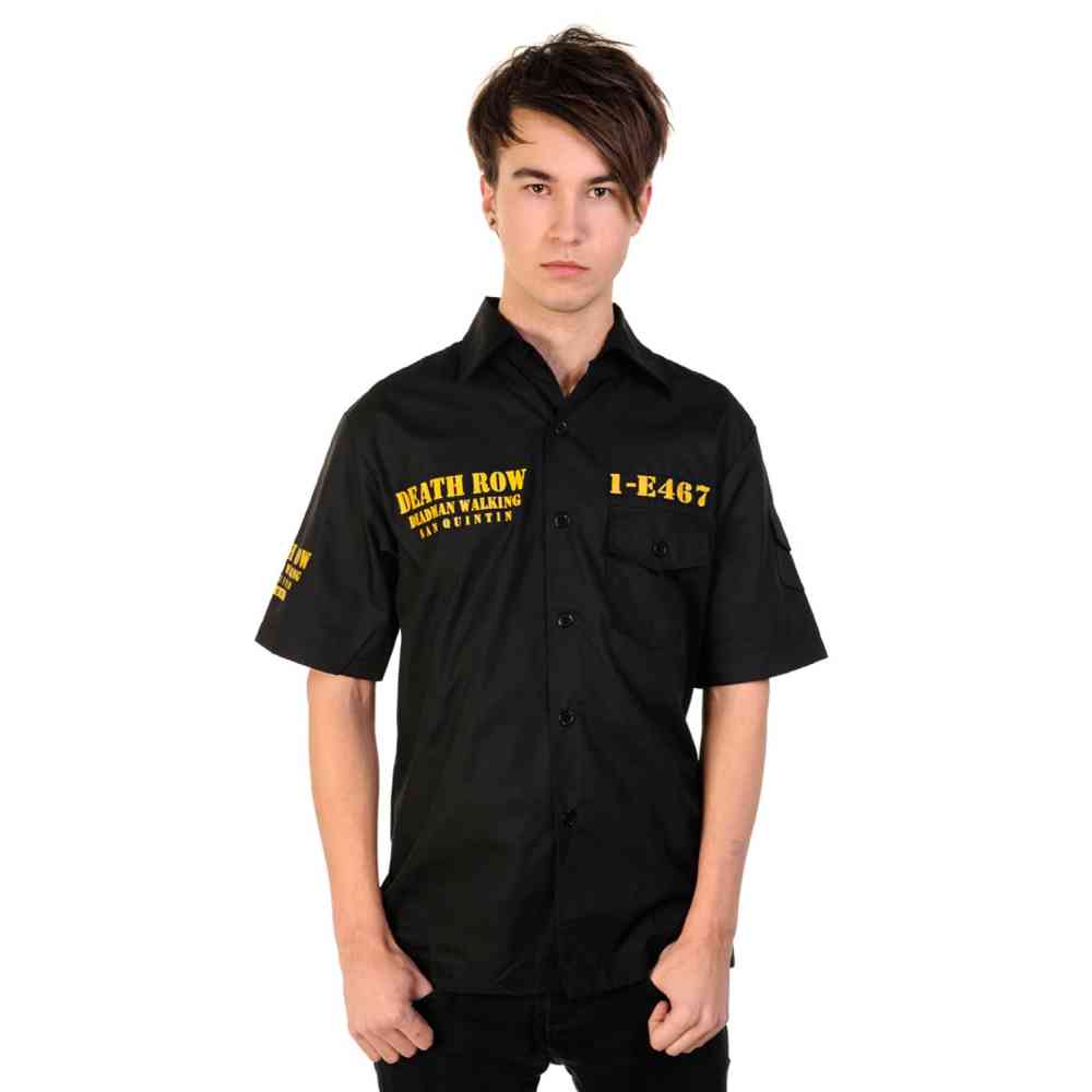 Banned - DEATHROW Bluse - Schwarz